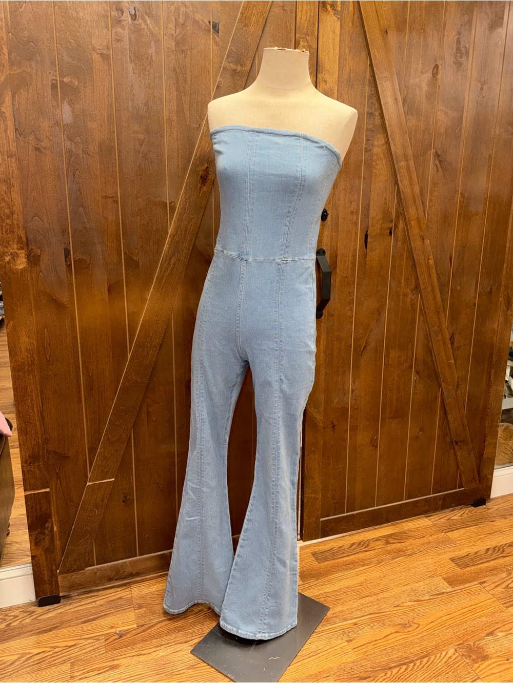 Denim jumpsuit
